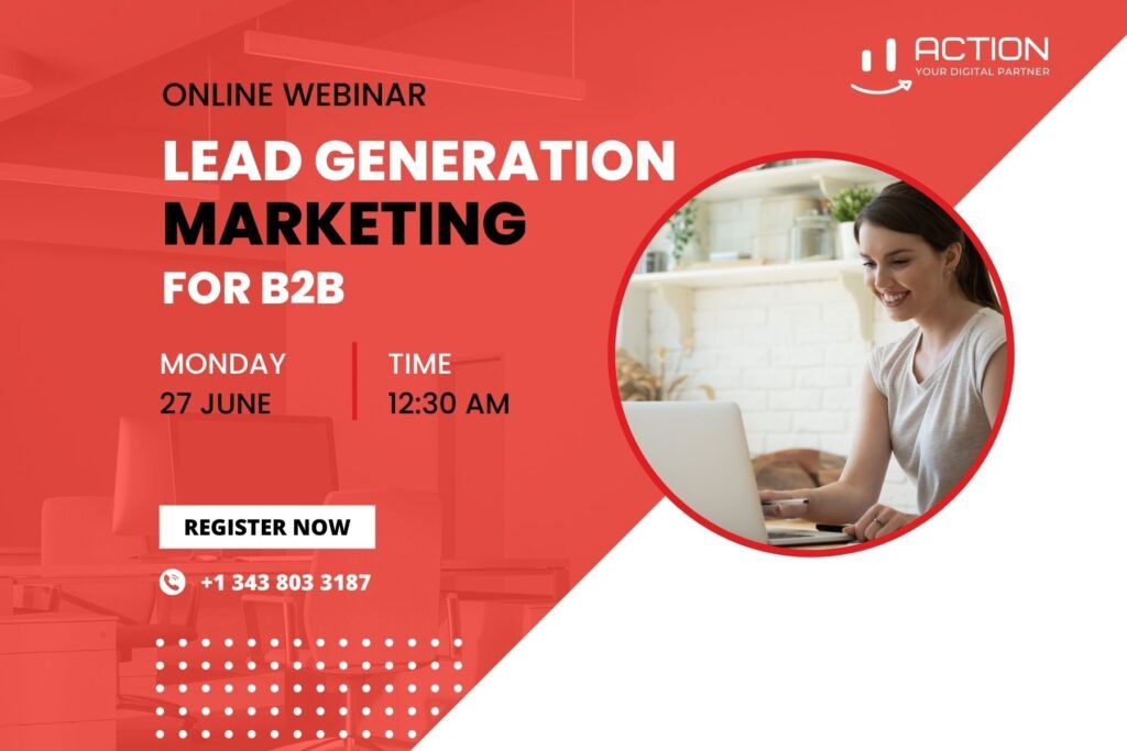 online webinar Lead Generation for B2B Marketing